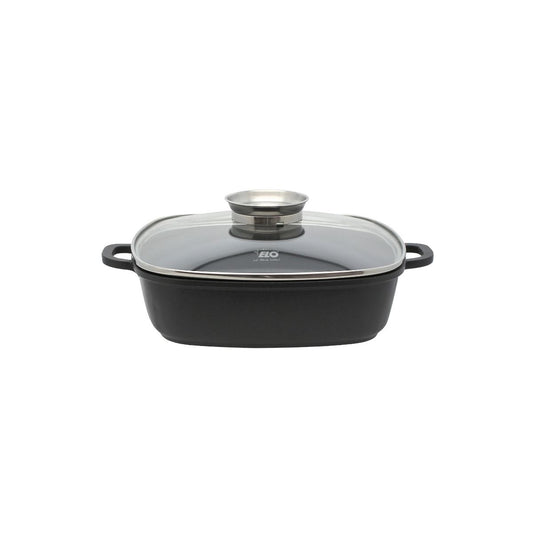 Cocotte 28 x 28 cm en fonte aluminium antiadhésive 3,6 L Elo Alucast