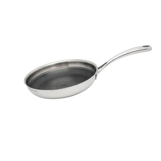 Poêle 28 cm en inox 18/10 Elo Relief Evolution