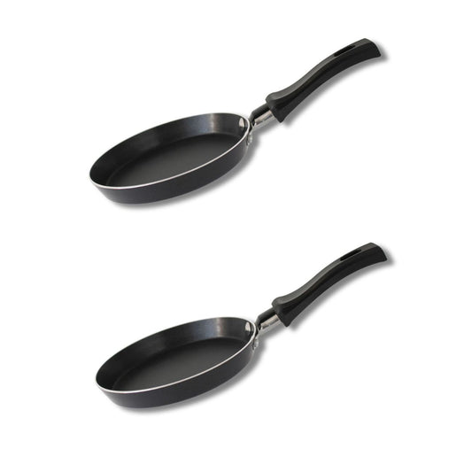 Ensemble de 2 Mini poêles à crêpe avec revêtement en céramique 14 cm ELO Juwel de Luxe