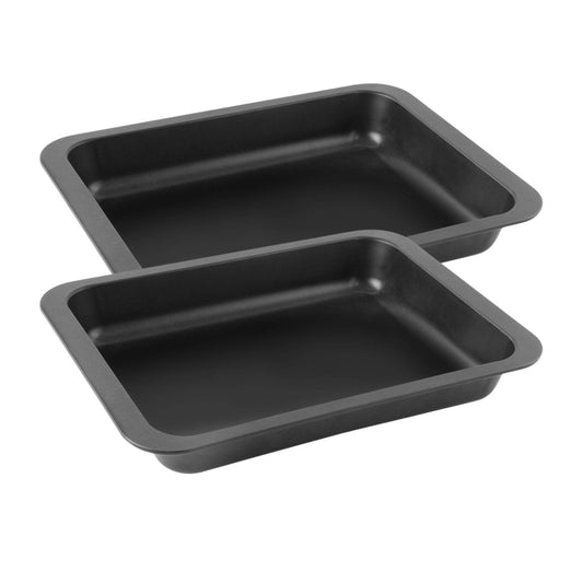 Ensemble de 2 Plats à four rectangulaire 37 x 27 cm Zenker Spécial Cooking