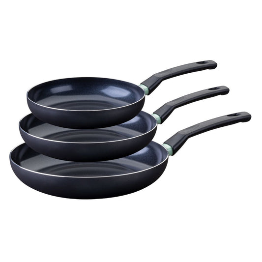 Set de 3 poêles antiadhésives céramique 24, 28 et 30 cm Fackelmann Brandao