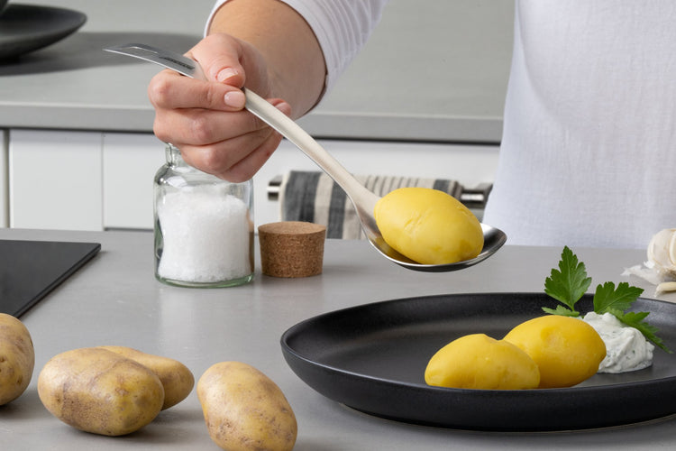 Cuillère de service inox 32 cm Fackelmann Essential