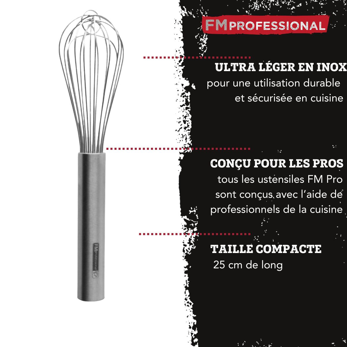 Fouet cuisine 25 cm FM Professional