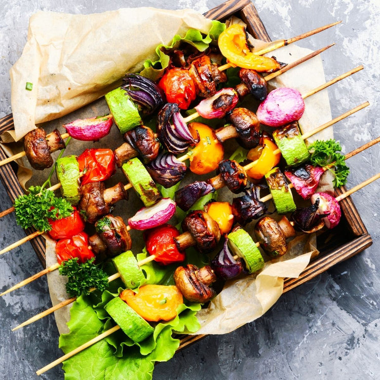 35 pics à brochettes en bois de 30 cm Fackelmann Barbecue