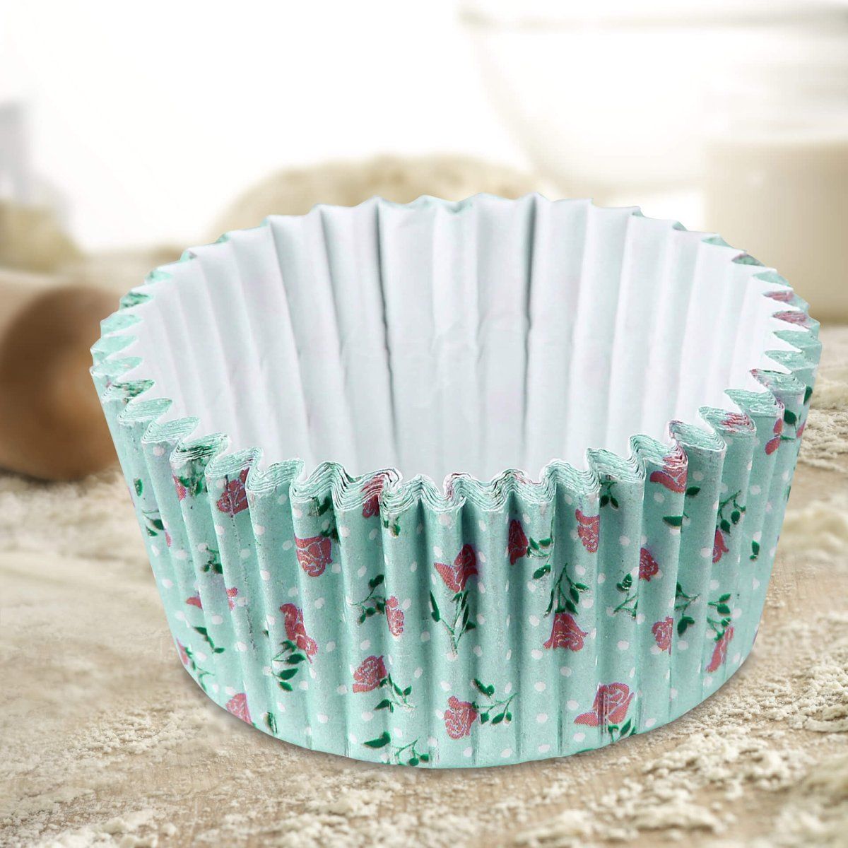 Lot de 50 moules à muffins en papier vintage Zenker Smart Pastry