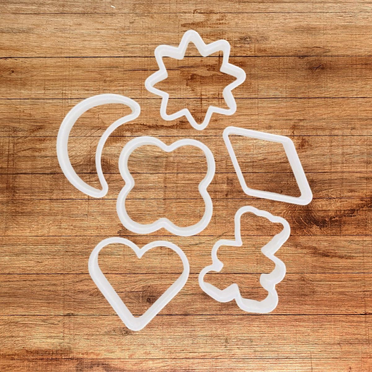 Lot de 6 emporte-pièces plastique Zenker