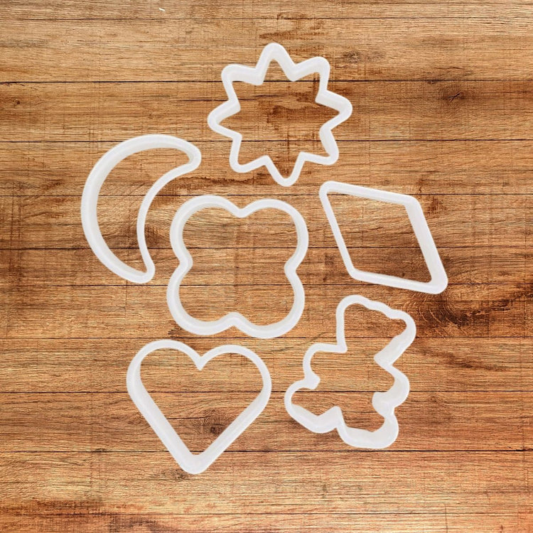 Lot de 6 emporte-pièces plastique Zenker