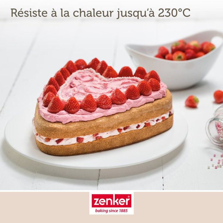 Set de 4 ustensiles de pâtisserie moule à gâteaux 2 bols et spatule pâtisserie Spécial créative Spécial créative Zenker  Spécial créative