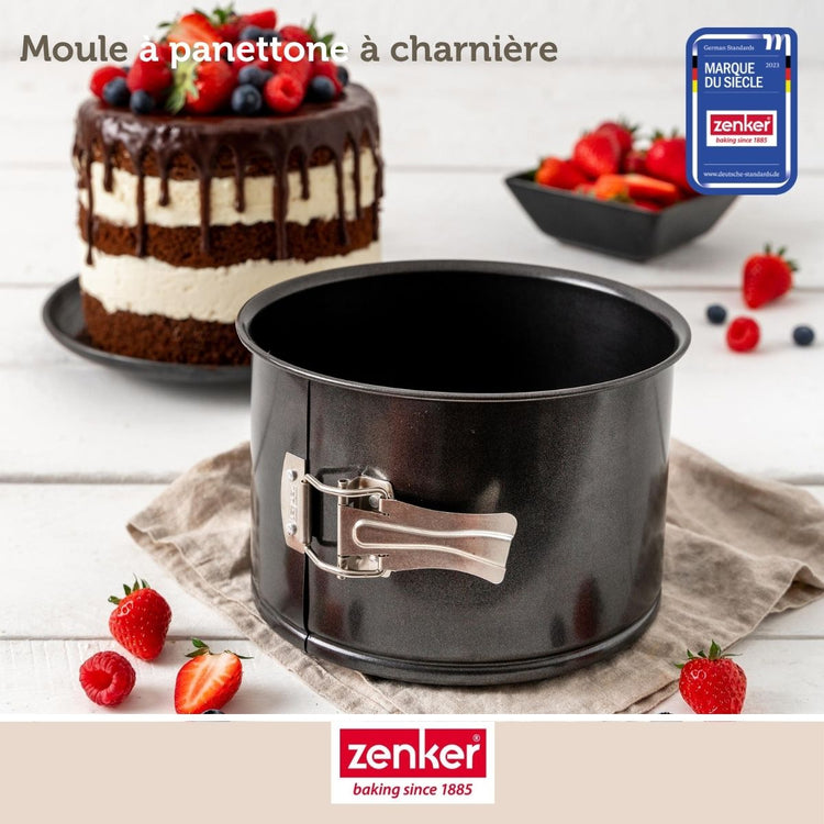 Set de 5 ustensiles de pâtisserie moule à gâteaux bols spatule et verre doseur Black mettallic Black mettallic Zenker  Black mettallic