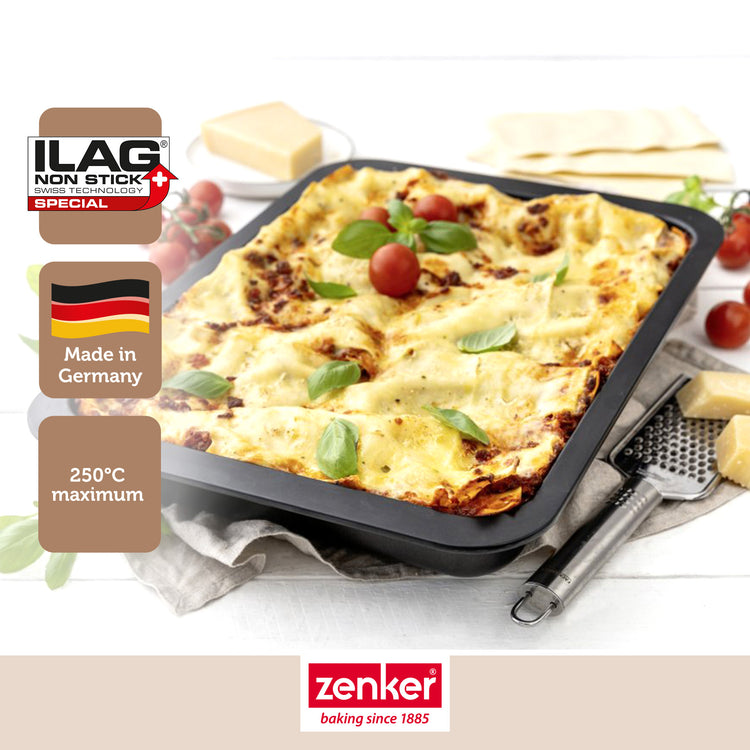Lot de 2 plats à lasagnes maison 36 x 27 cm Zenker Spécial Countries