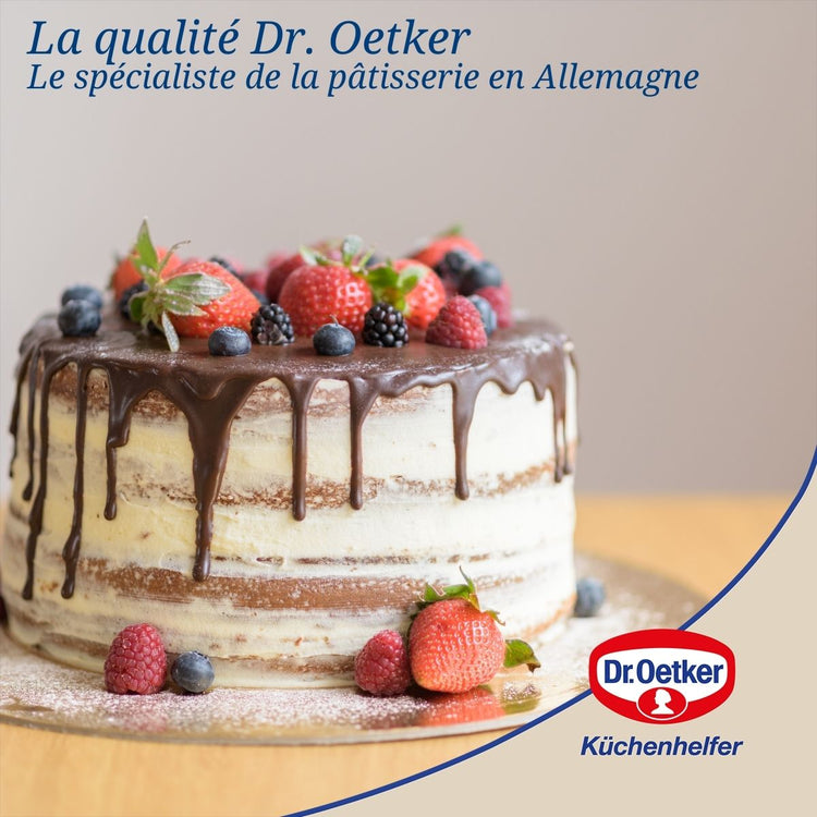 Lot de 2 moules à gâteaux 30/30 cm en silicone Dr Oetker Flexxibel Love