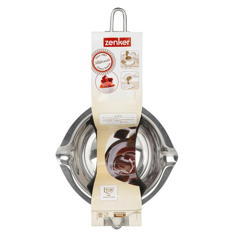 Service à bain marie pour chocolat Zenker