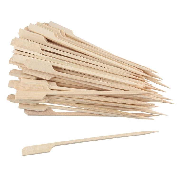 Lot de 50 pics à brochettes en bois Fackelmann Wood Edition