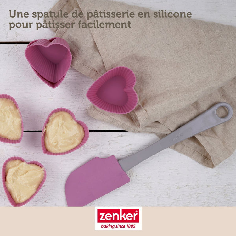 Set de 5 ustensiles de pâtisserie moule à charnière rond bol spatule et verre doseur Zenker Bake Click and Go