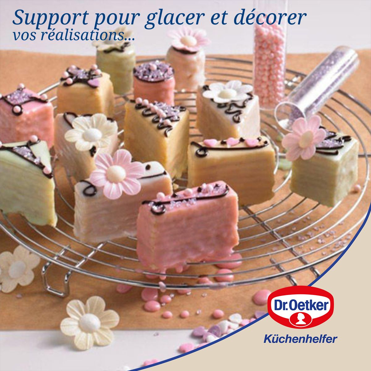 Grille de refroidissement pour gâteaux 32 cm Dr Oetker Divers