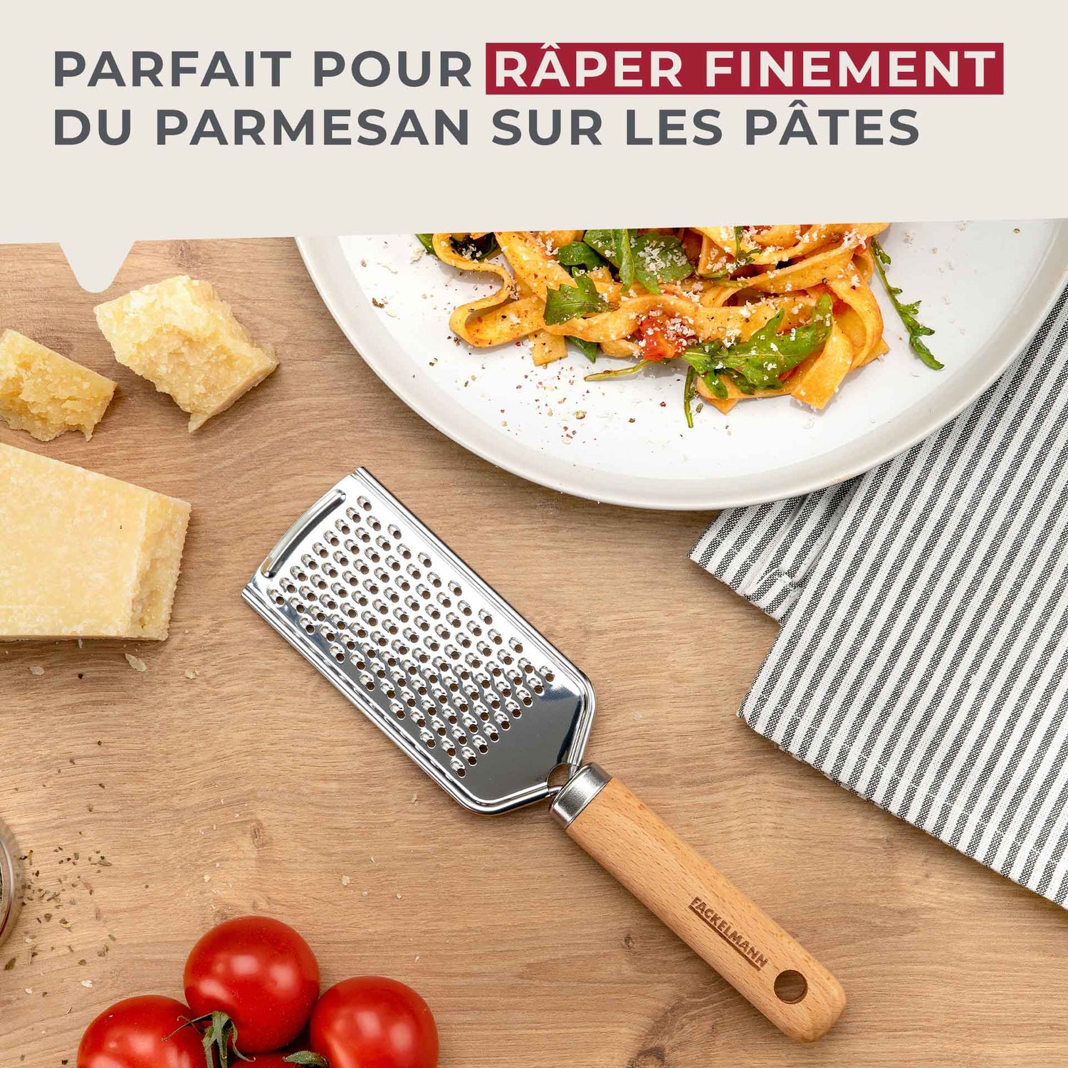 Râpe à fromage manuelle Fackelmann Pizza & Pasta