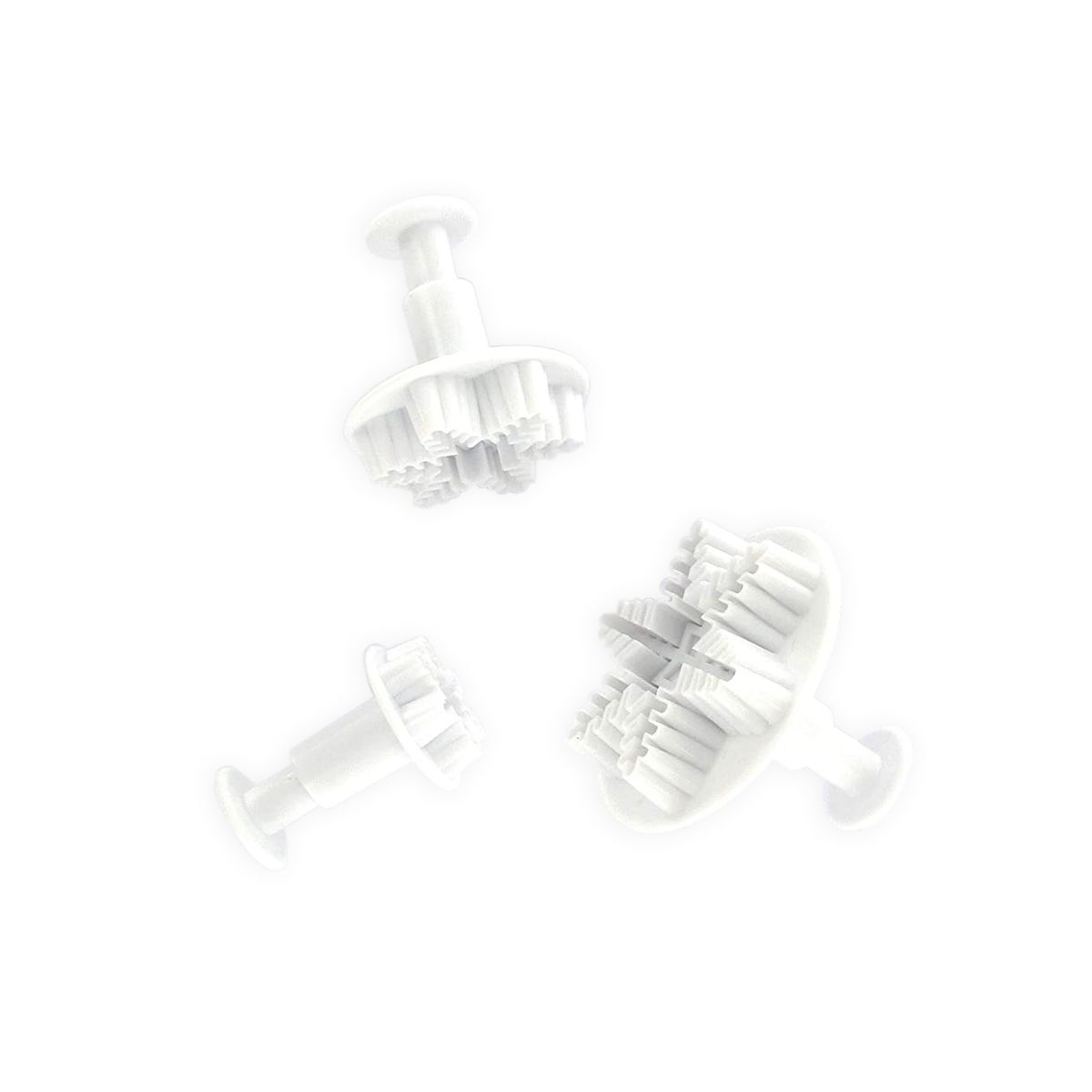 Lot de 3 emporte-pièces de Noël pour pâte à sucre motif flocon de neige Zenker