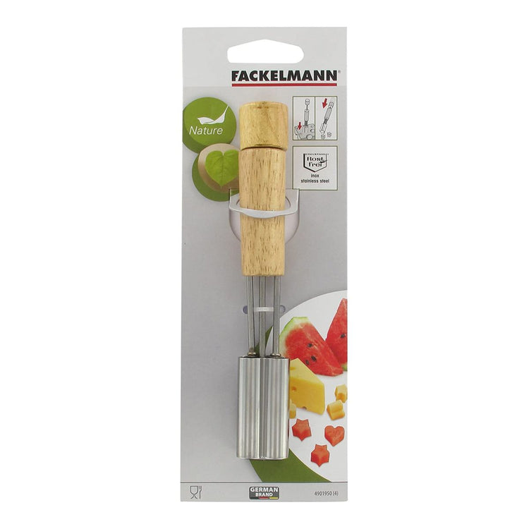 Coupe légumes coupe fromage petit cœur ou étoile Fackelmann Eco Friendly