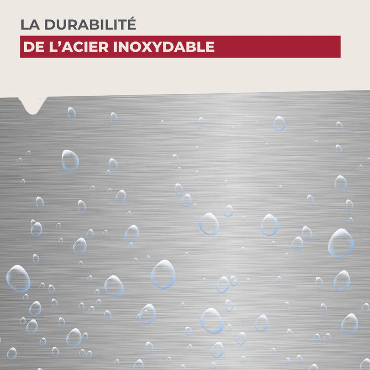 Set de 2 couteaux de cuisine 24 cm en inox Nirosta Star