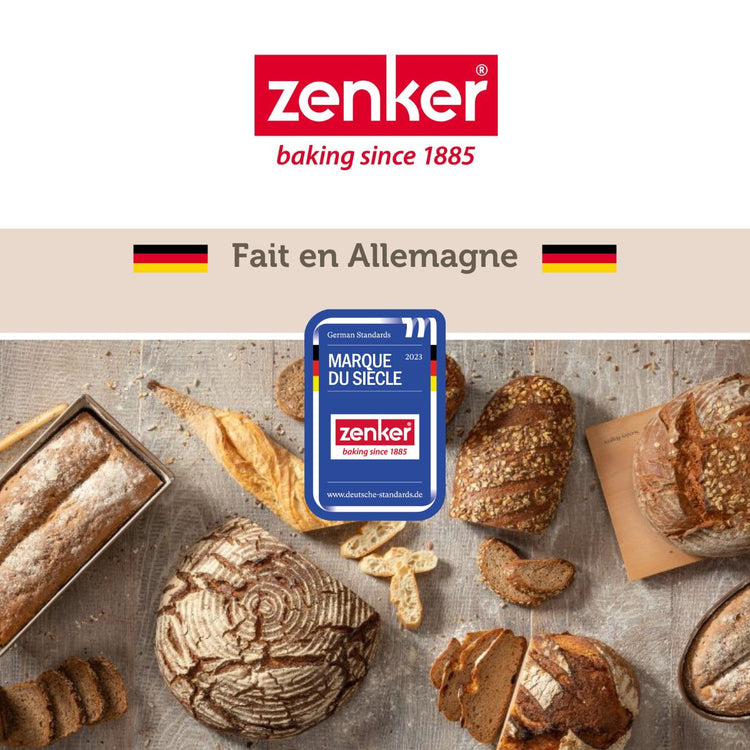 Ensemble de 2 Cadres à gâteau réglable 27 à 52 cm Zenker Smart Pastry