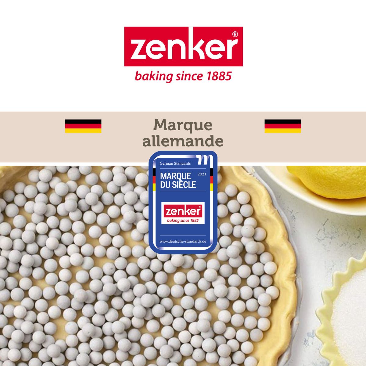 Verre doseur en plastique transparent gradué 1 litre Zenker