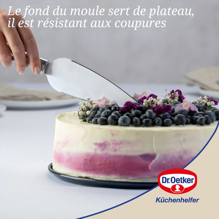 Moule à manqué à charnière 26 cm Dr.Oetker Back Liebe