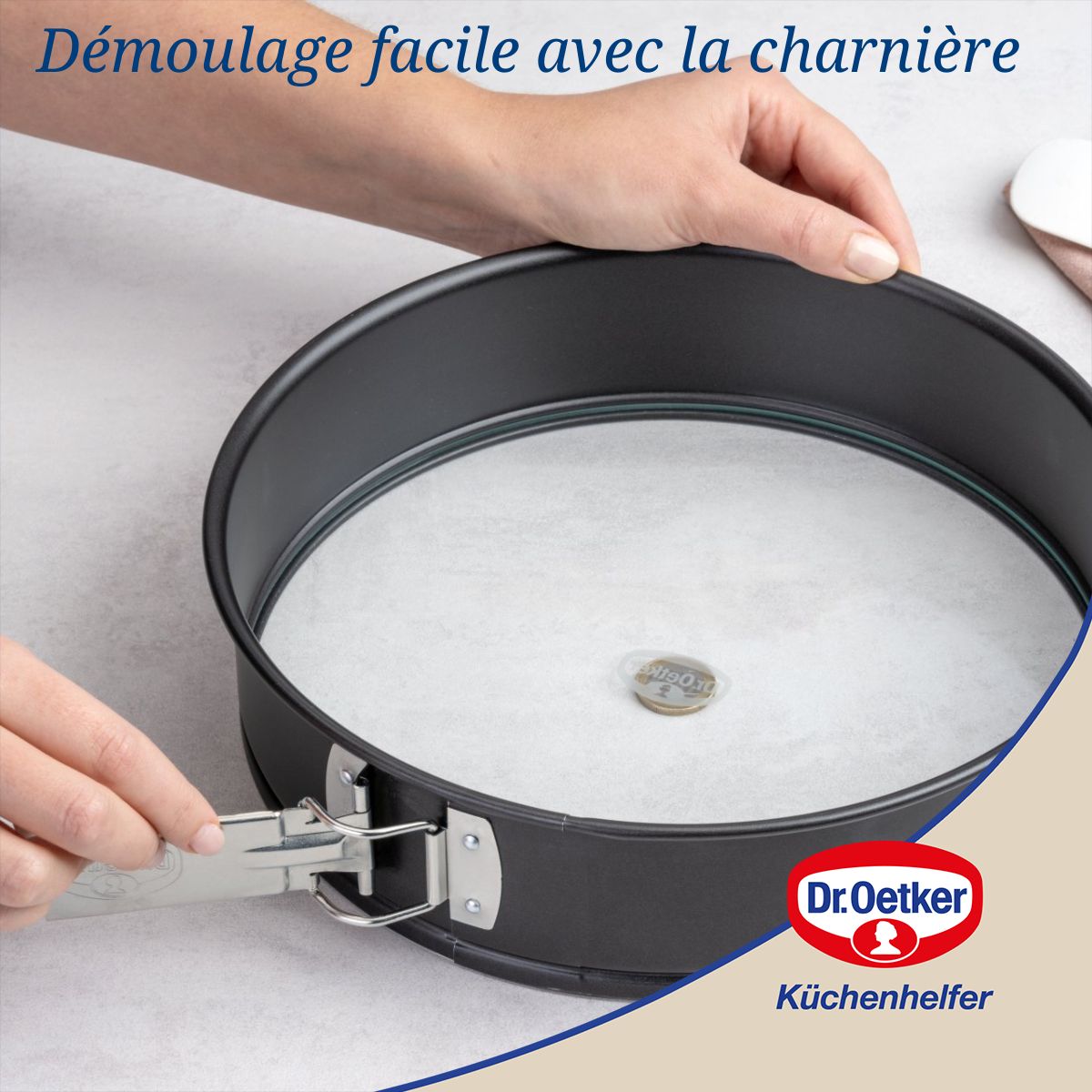 Moule à manqué à charnière 26 cm Dr.Oetker Tradition