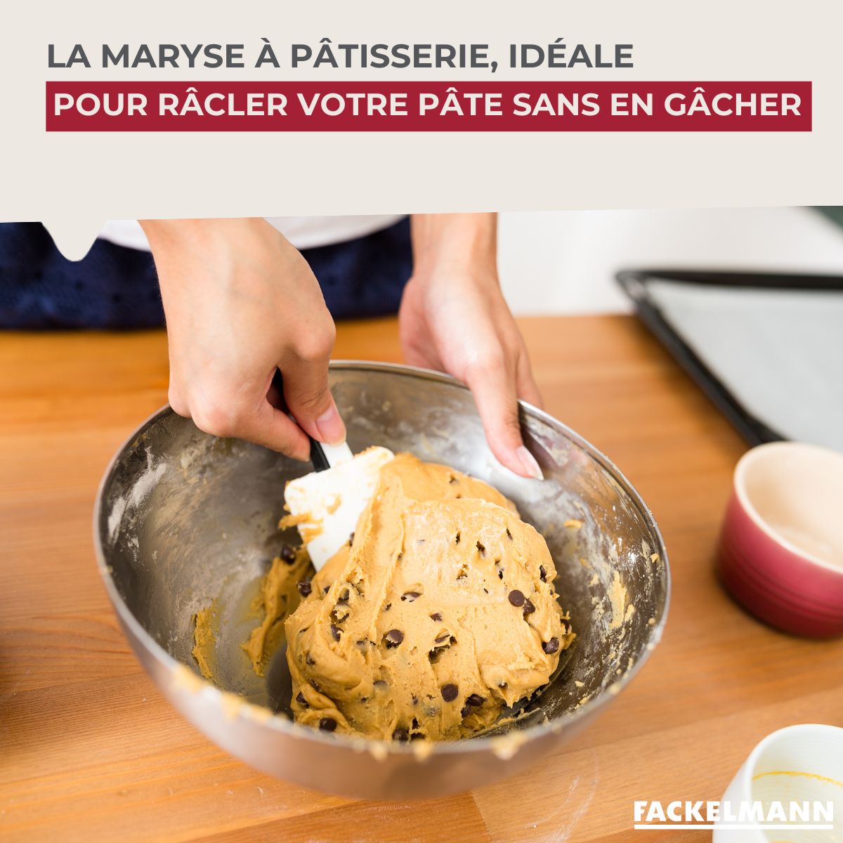 Spatule à pâtisserie géante en résine de 52 cm Maryse Fackelmann