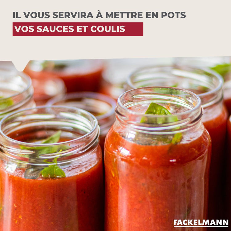 Entonnoir de cuisine inox Fackelmann