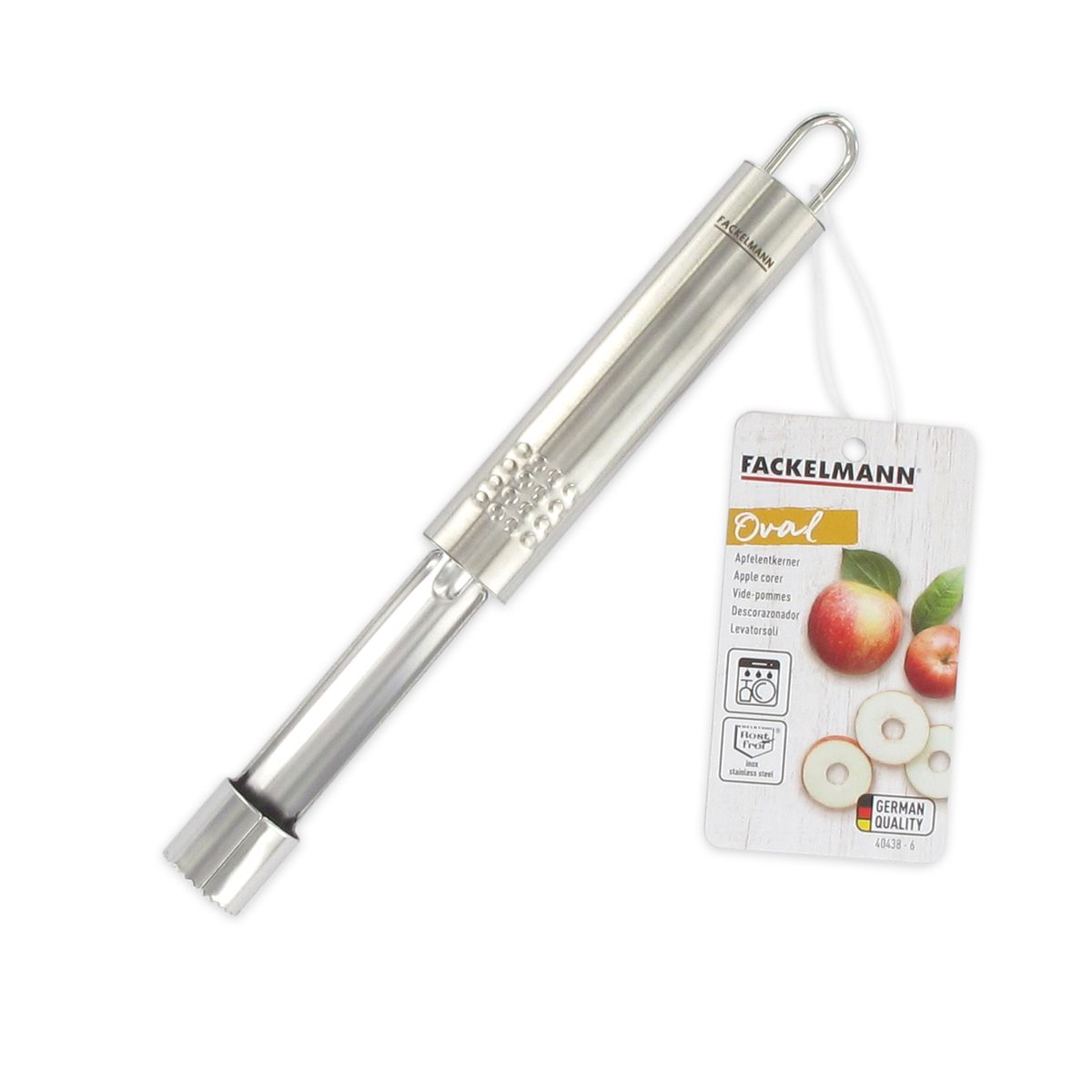Vide-pomme inox 20 cm Fackelmann Ovale