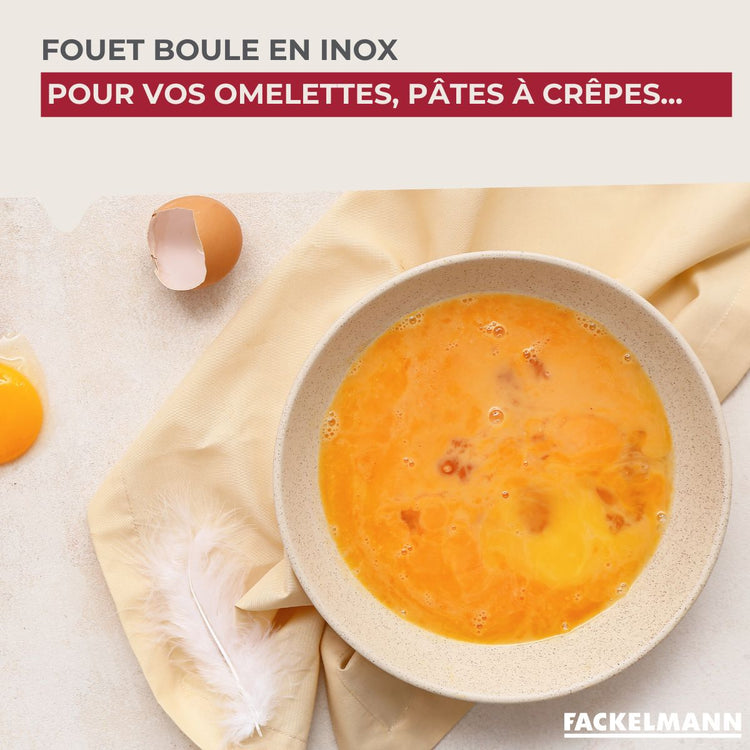 Fouet boule inox 26,5 cm Fackelmann Ovale Limited Edition