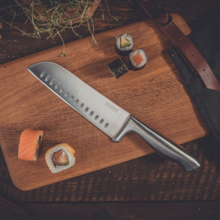 Couteau de cuisine Santoku lame de 18 cm Nirosta Star