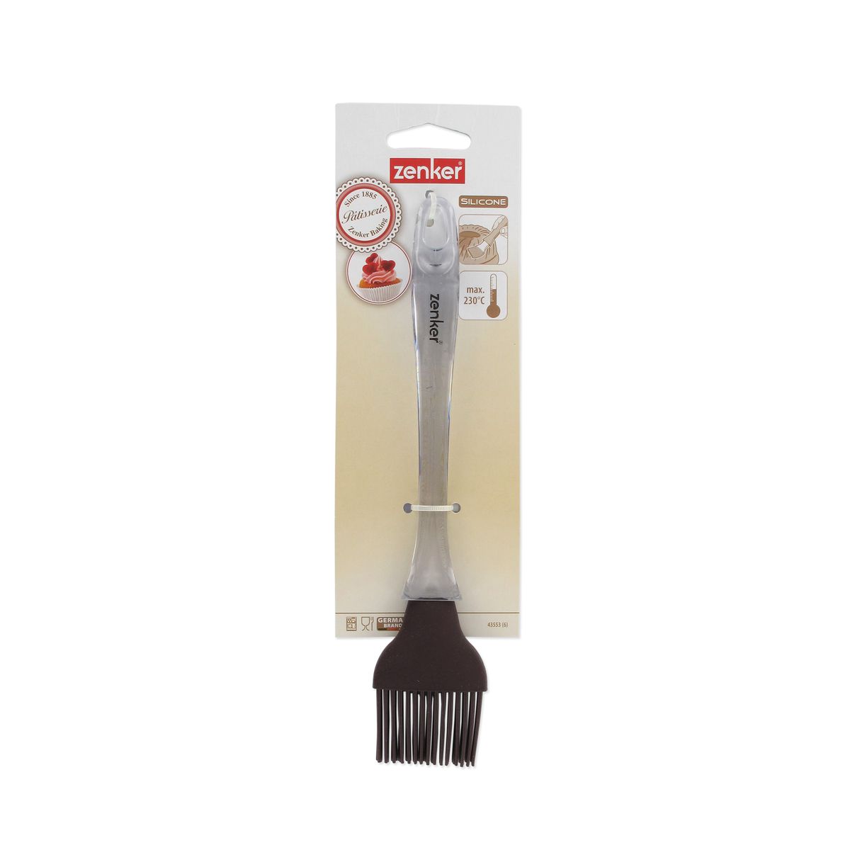 Pinceau de cuisine en silicone 24 cm Zenker
