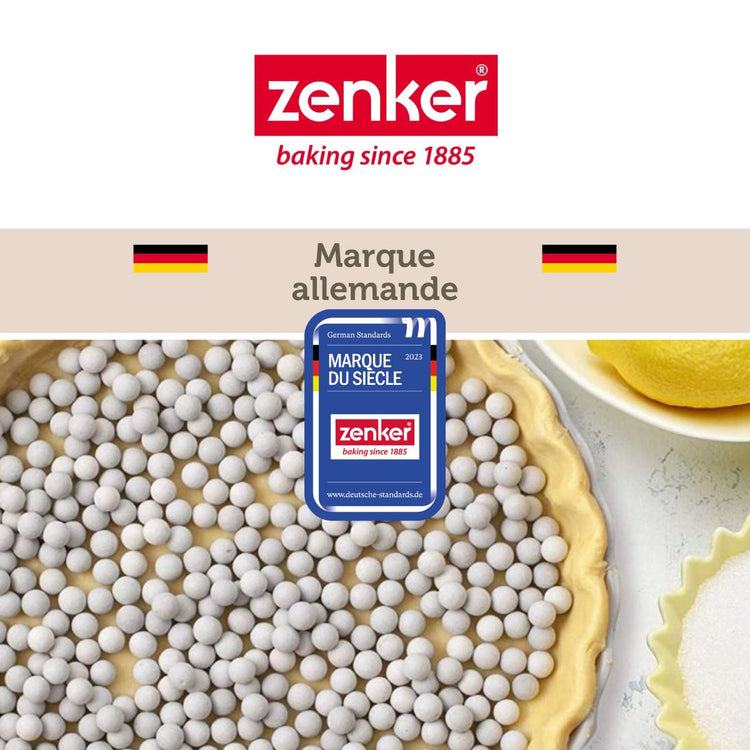 Billes de cuisson pour pâte sablée, pot de 600 grammes Zenker