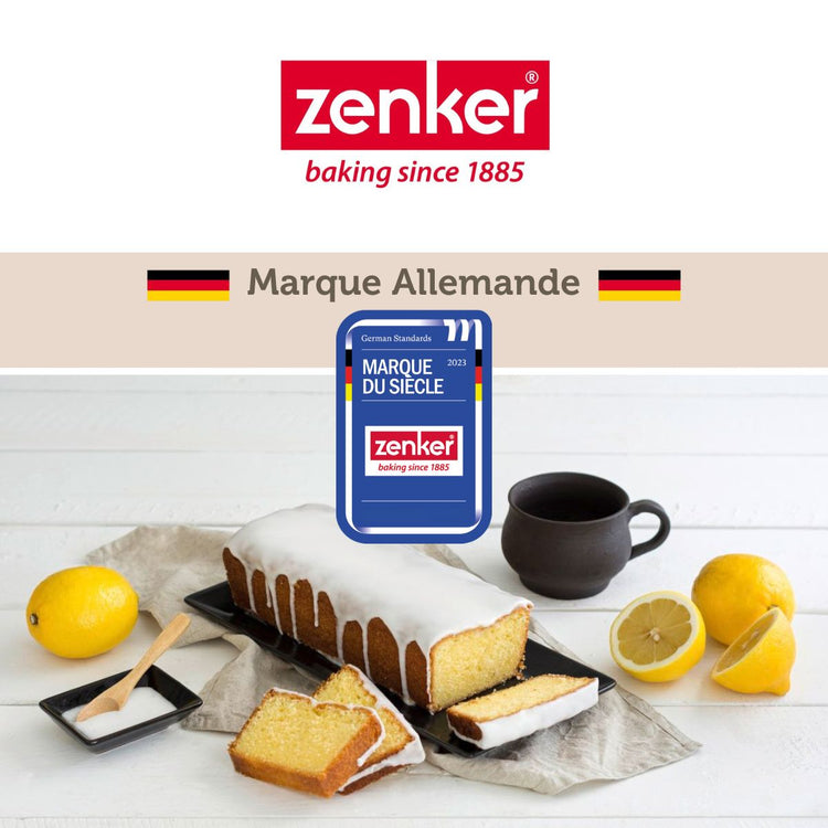 Moule à gâteaux 12 carrés en silicone fibre de verre Zenker