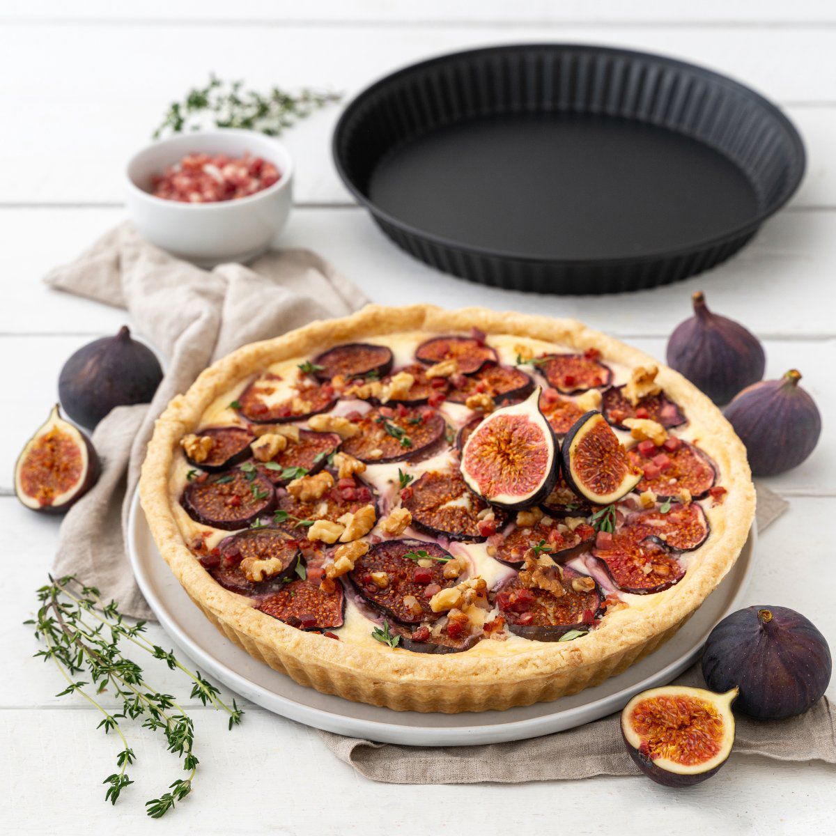 Moule à quiche lorraine 28 cm Zenker Spécial Countries