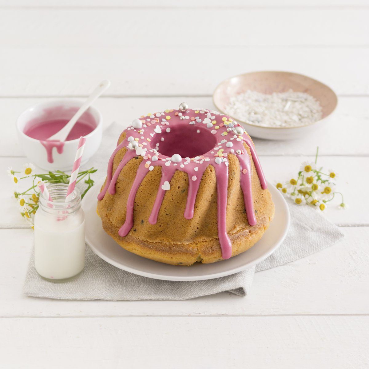 Set de 3 mini moules à cake, charnière et kouglof Zenker Spécial Mini