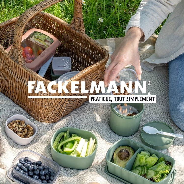 Set de 3 boîtes carrées à sauce ou épices Fackelmann Storage