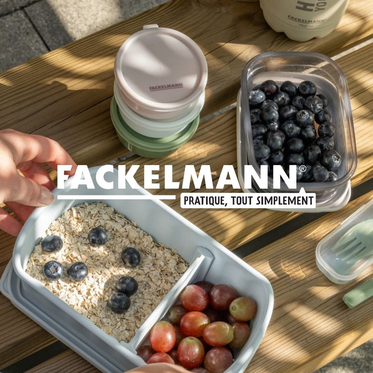 Set de 3 boîtes rondes à sauce ou épices Fackelmann Storage
