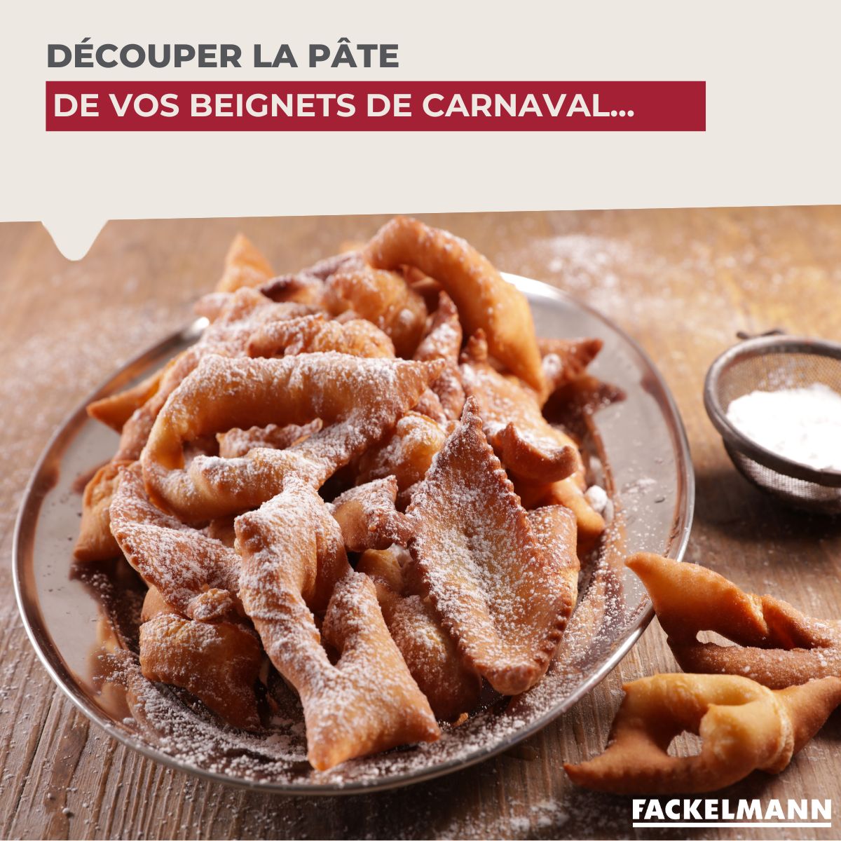 Roulette de pâtisserie Fackelmann Ovale limited edition