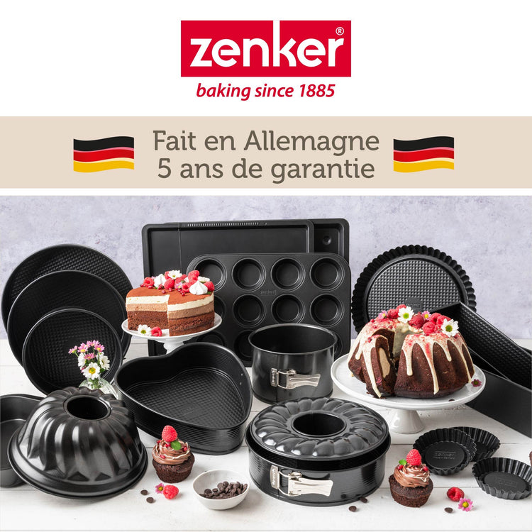 Moule à manqué à charnière 28 cm Zenker PerfectBack+