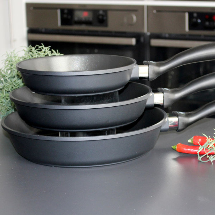 Wok 28 cm en aluminium pressé Elo Alucast