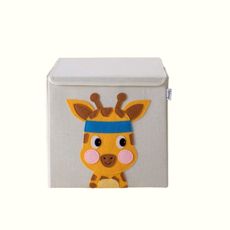 Boîte de rangement "girafe" avec couvercle, compatible avec l'étagère IKEA KALLAX Lifeney