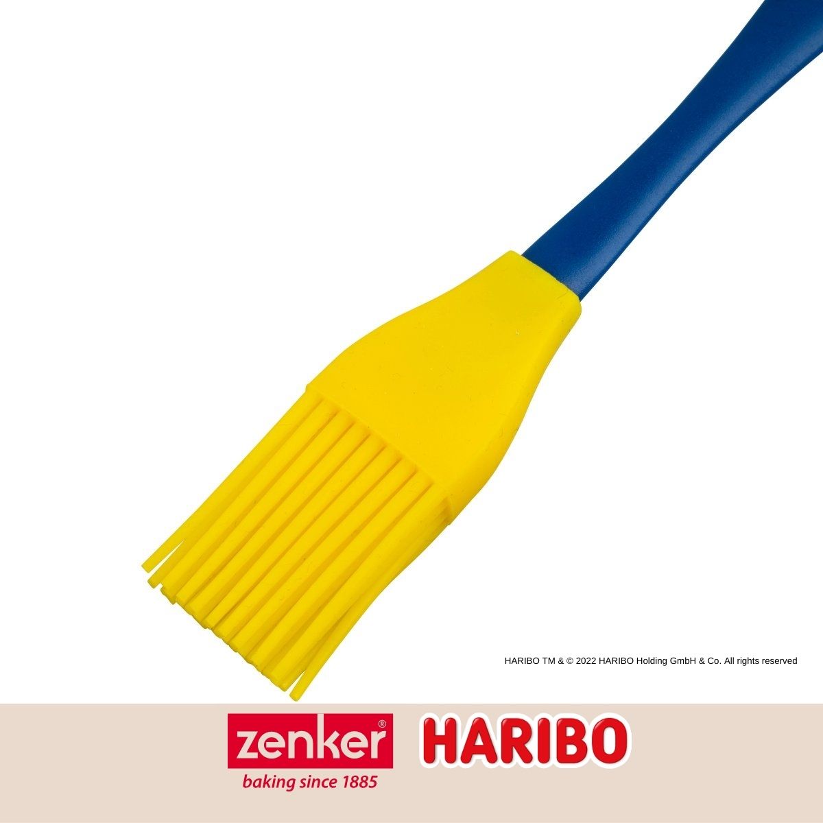 Pinceau de cuisine et pâtisserie 19,8 cm en poils silicone Zenker Haribo