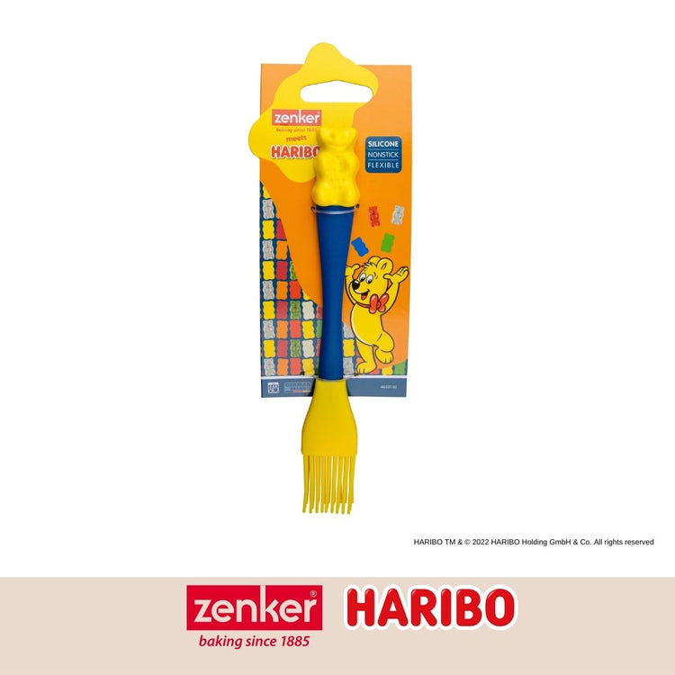 Pinceau de cuisine et pâtisserie 19,8 cm en poils silicone Zenker Haribo