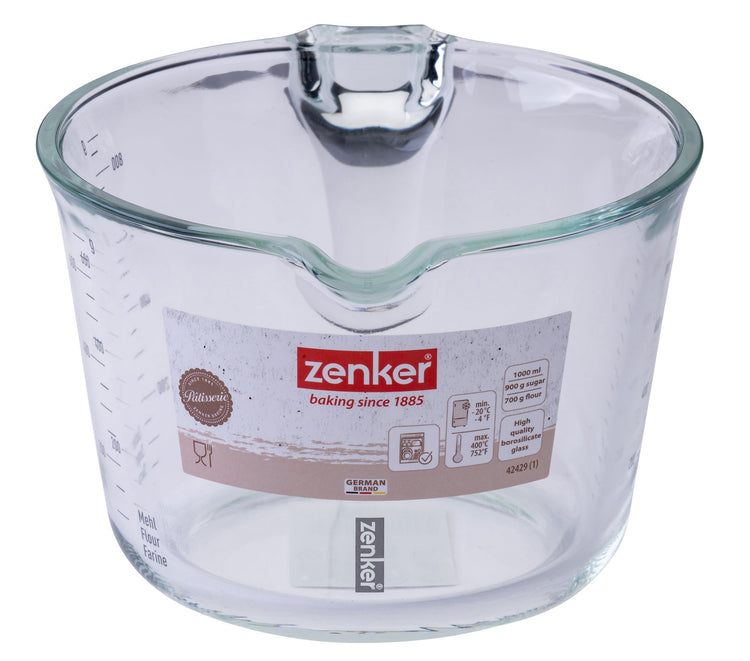 Verre à mesurer en borosilicate 1L Zenker