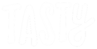 logo tasty blanc